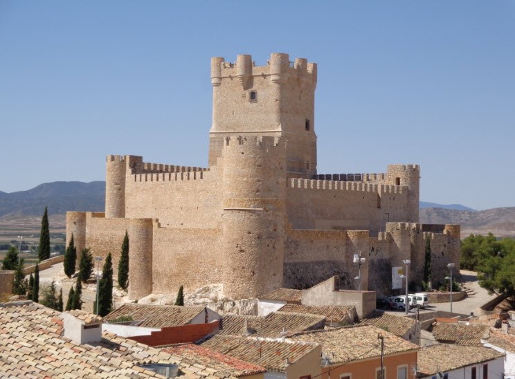 Castillo Atalaya de la sierra del Muerto, Spain